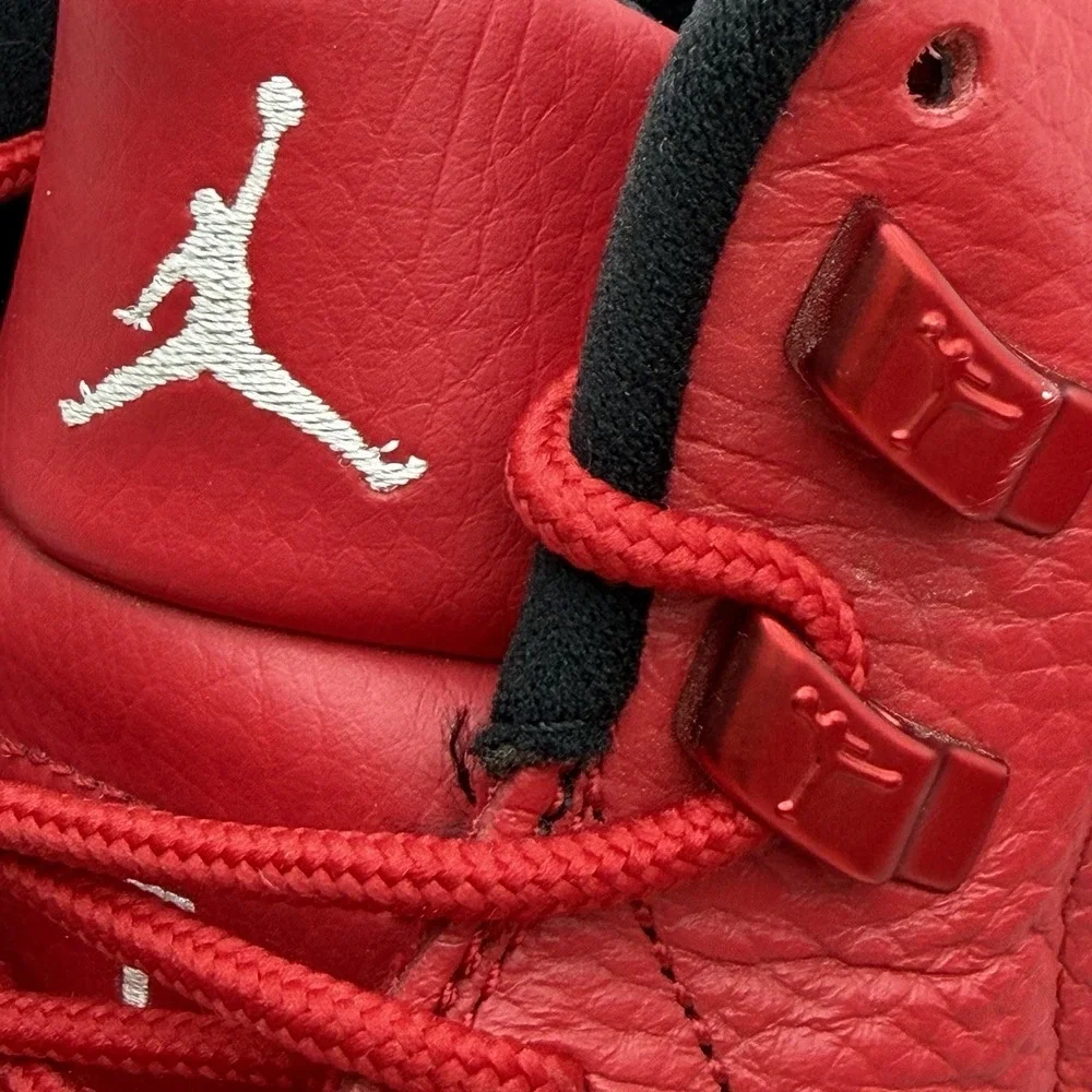 Jordan 12 Retro Gym Red Alternate 2018 White 130690-601 Size 11m Very Nice Pair